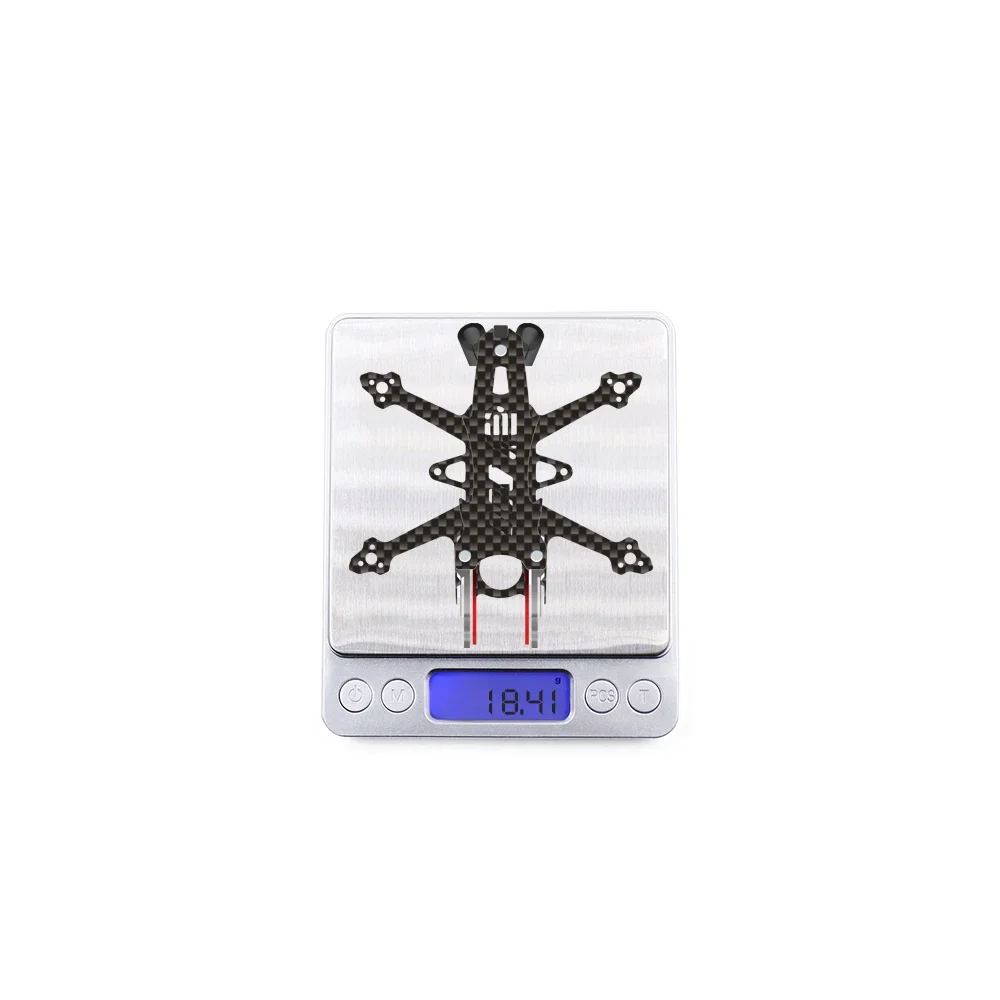 AlfaRC Fox-2 Toothpick FPV Drone Frame Kit W/ DJI O4 Air Unit, Caddx Vista, ELRS, GPS & 50mm Propellers for Racing