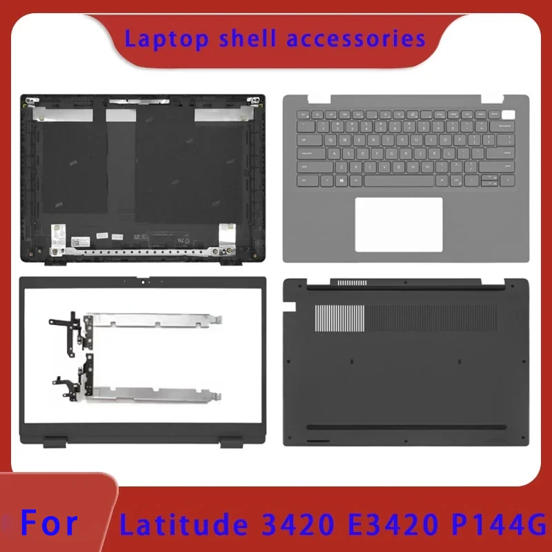 

Suitable for Latitude 3420 E3420 laptop LCD screen top cover, front panel hinge, palm rest bottom shell network card cover Hinge