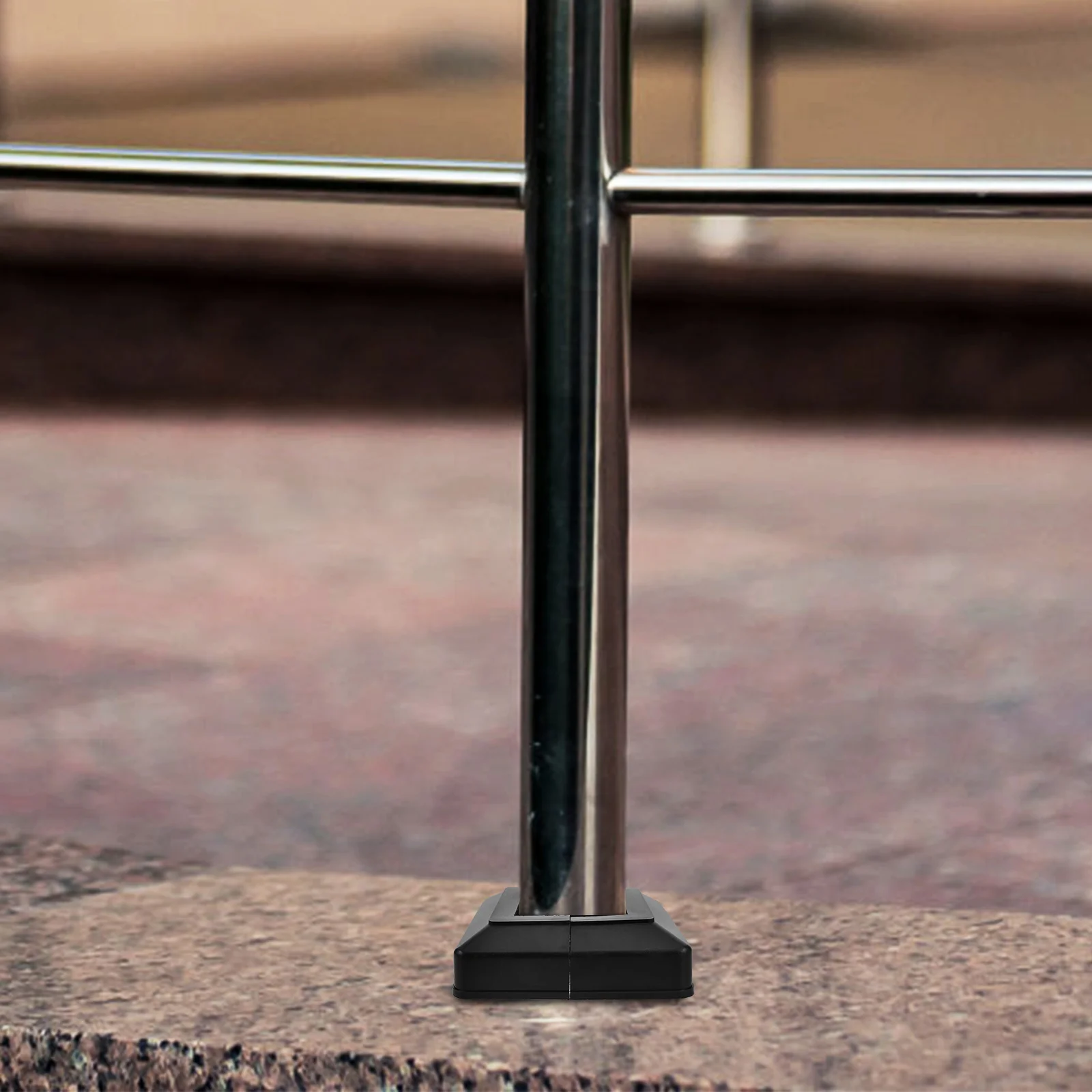 

2Pcs 60x60 Square Tube Decorative Cover Fence Post Cap Vinyl Parts Deck Caps Plastic Replacement Toppers Column Wraps Porch