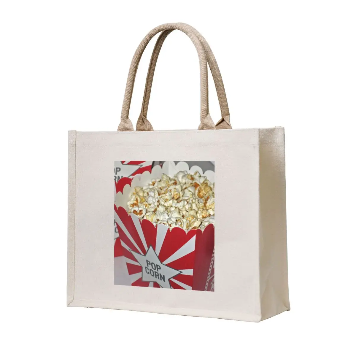 

Pop corn Tote Bag ecological bags shopper bag women canvas canvas tote bags