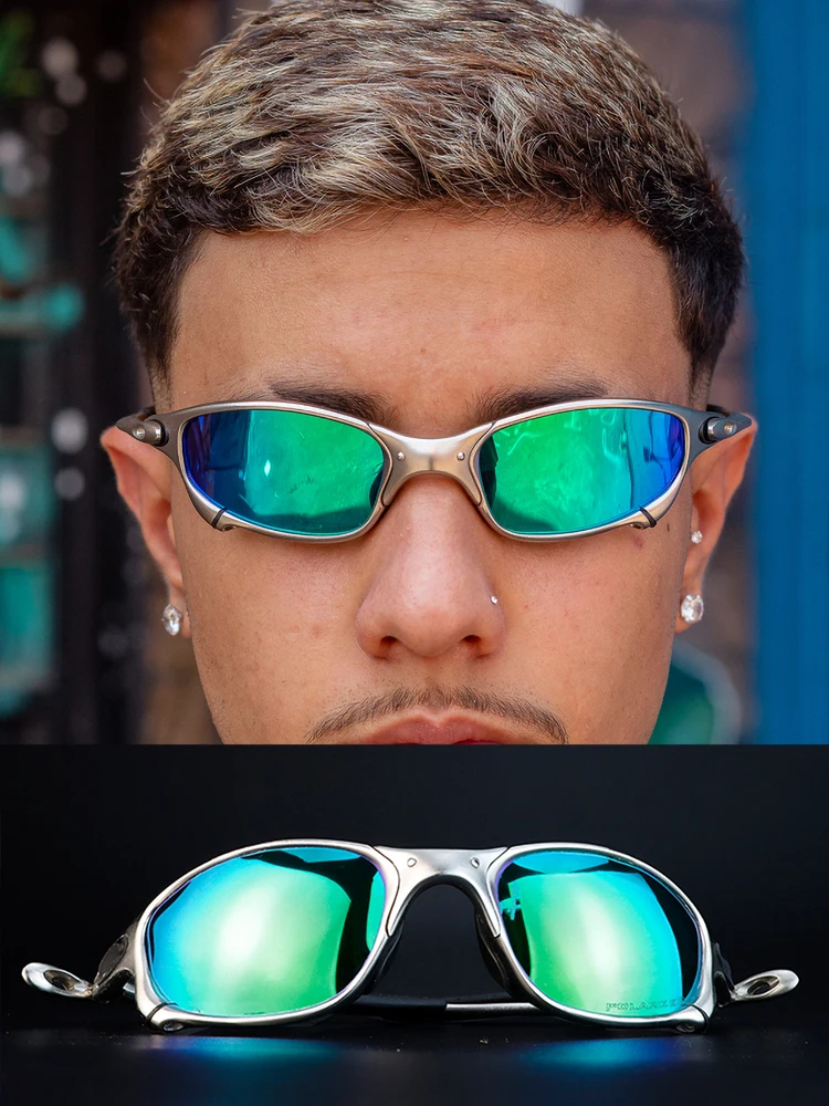 AliExpress NONE Man Polarized Sunglasses Cycling Glasses Fishing Sunglasses Metal Bicycle Goggles Cycling Eyewear UV400 Riding Glasses