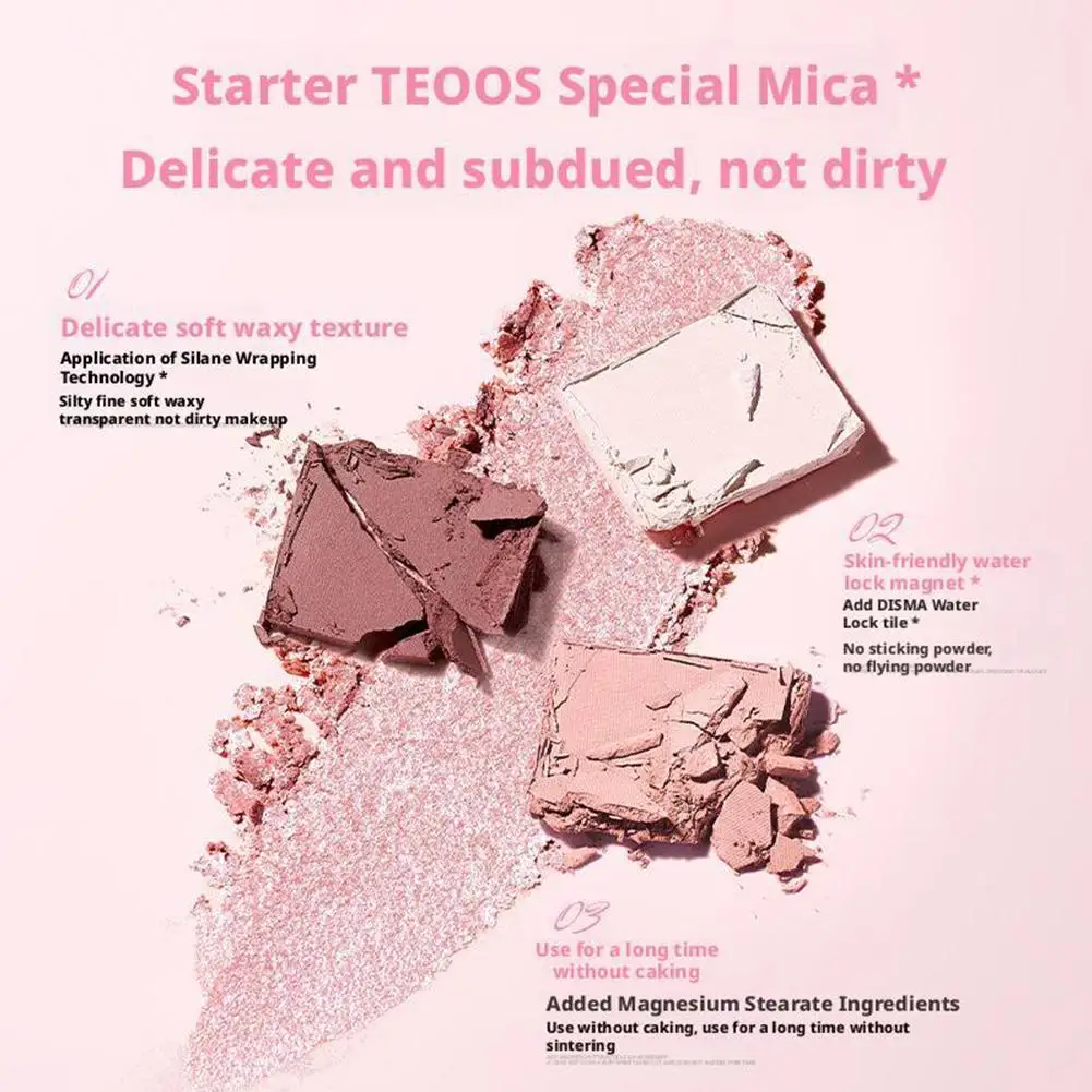 

4color Highlight Repair Matte Fine Glitter Comprehensive palette Silhouette Nose Shadow Makeup Palettes Face Brightening