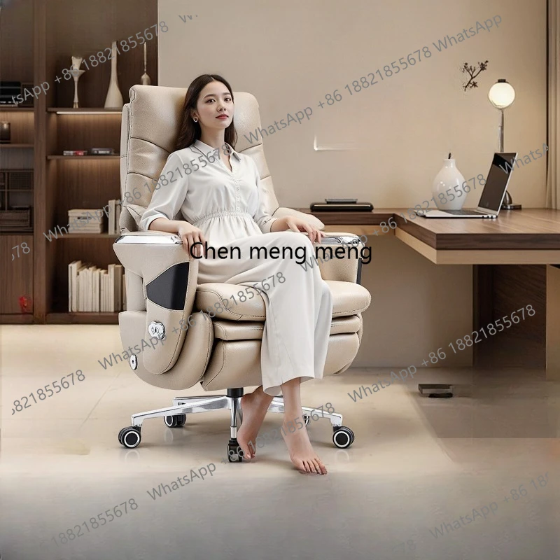 

Электрическое массажное кресло руководителя, кожаное офисное кресло премиум-класса