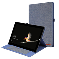 Flip Stand Case For Microsoft Surface Pro 9 8 7 6 5 4 Soft Silicon Cowboy Cover With Card Pocket Full Body Protection Shockproof