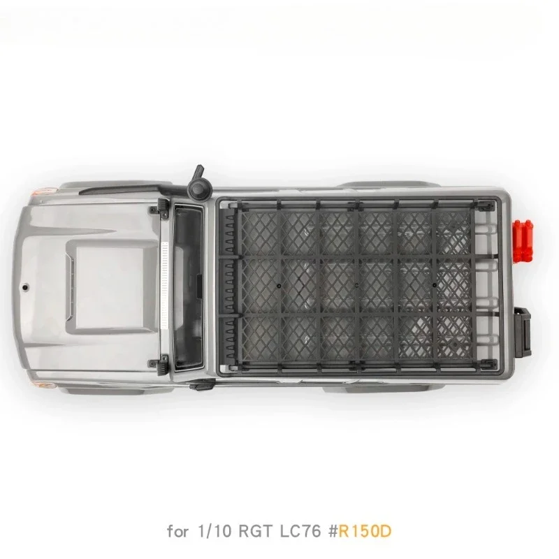 1 pz Simulazione Griglia di Dissipazione del Calore Lamiera Decorativa in Metallo per 1/10 RGT EX86190 Rescuer LC76 Accessori