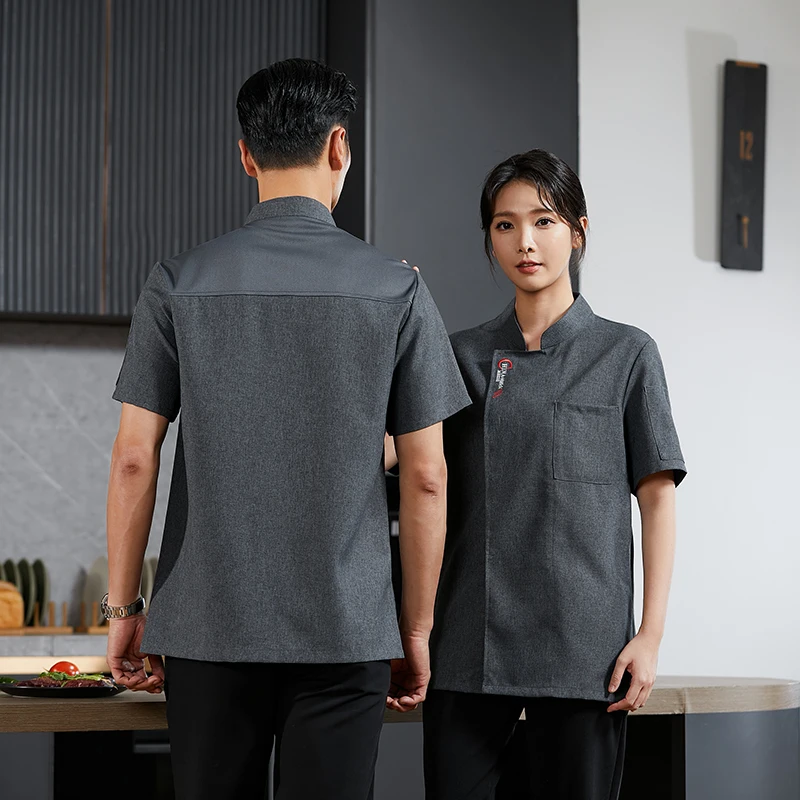 Women's Cook Jacket Men's Chef Uniform Waiter/waitress Uniform for Men Chef Clothes Overalls for The Cook Overalls for The Cook