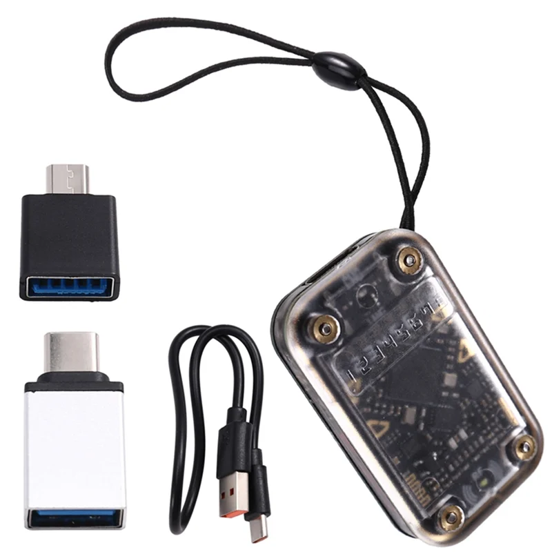 【RECOMENDAR】Chameleon V2.0 125Khz 13.56Mhz RFID قارئ الشرائح الذكية المحاكي + 5XUID/CUID سلسلة المفاتيح بطاقة فك NFC الناسخ