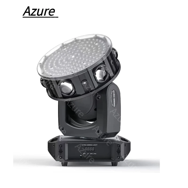 

Azure 150W LED Moving Head Light 6PCSx15W 4 In 1 LED RGB Effect Light DMX512 Beam Lights for KTV Party Disco Stage Light
