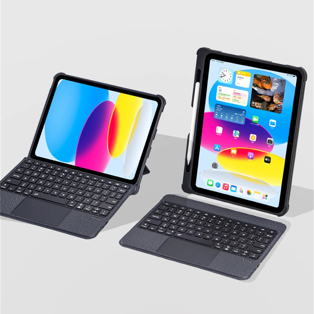 

Backlit touchpad Keyboard Case For iPad Pro 11 2022 Air 3 10.5 Air 4/5 10.9 7th 8th 9th 10.2 10th generation 10.9 case Keyboard