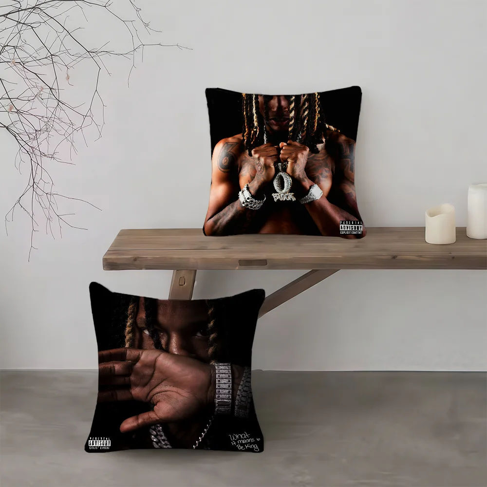 cushion cover Fashionable Rapper Style pillowcase Comfortable sofa Bedroom K-King Personalized Grandson Von Decoration