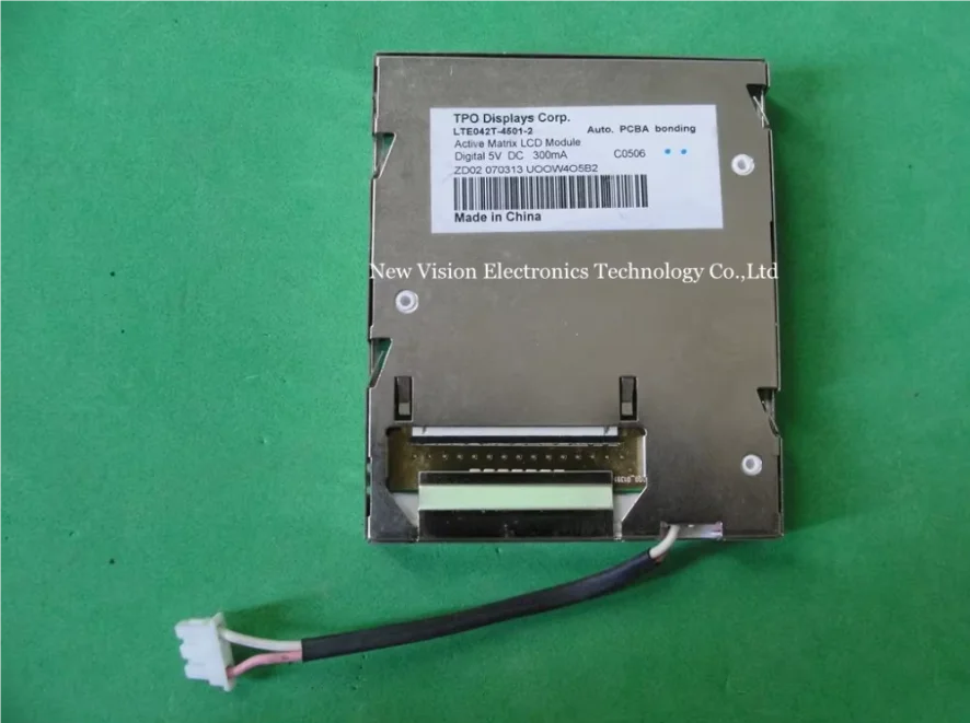 LTE042T-4501-2 LTE042T LTE042T-4501 Original A+ Grade 4.2 inch LCD Display Panel for Car GPS Navigation Dashboard