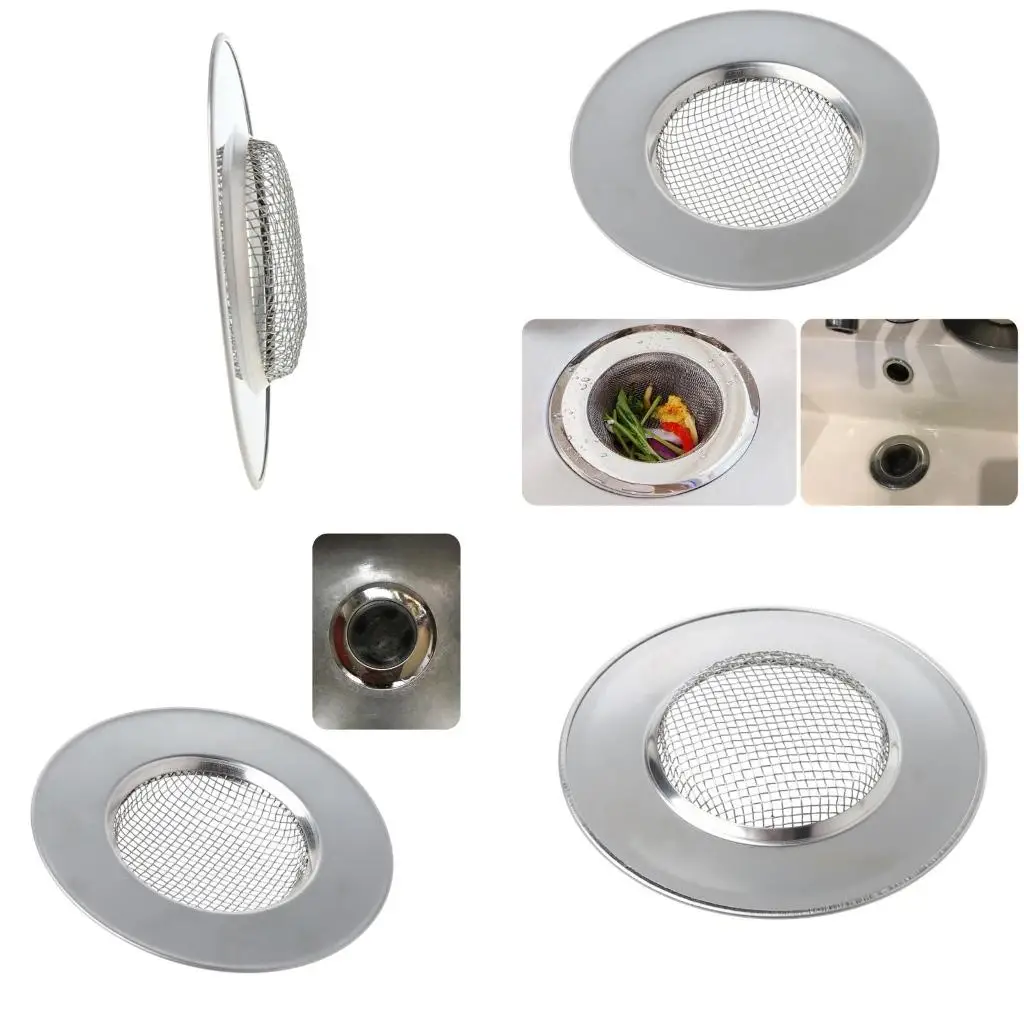 

Mesh Kitchen Stainless Steel Sink Strainer Disposer Plug Drain Stopper Filter high quality