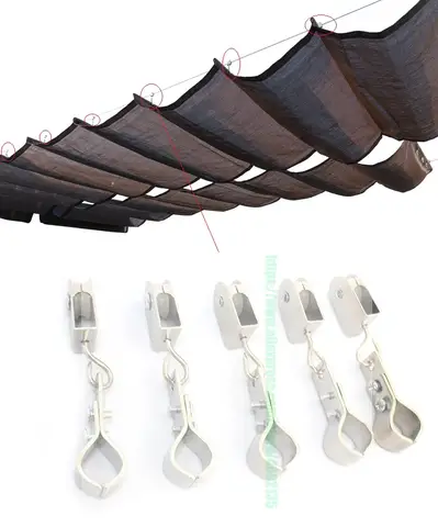 발코니 야외 접이식 개폐식 방수 천막 파란색 흰색 줄무늬 450D 옥스포드 천 Carport Store Windows Sunshade Sails