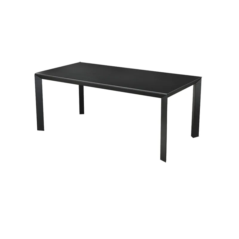 

Gendry Feng обеденный стол из каменной плиты, стол для встреч, прямоугольный современный простой легкий роскошный домашний обеденный стол для небольшой квартиры