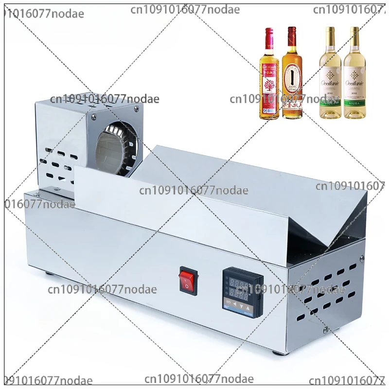 Wine Bottle Cap Wrap Heat Shrinking Machine PVC Capsule Heat Shrinker Thermostatic Digital Control PP POF Shrink Film