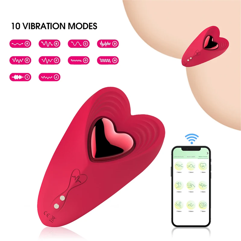 Wearable Panty Vibrator for Women Strong Magnetic Clip App Control Butterfly Clitoral Vibrating Female Masturbator Adult Sex Toy