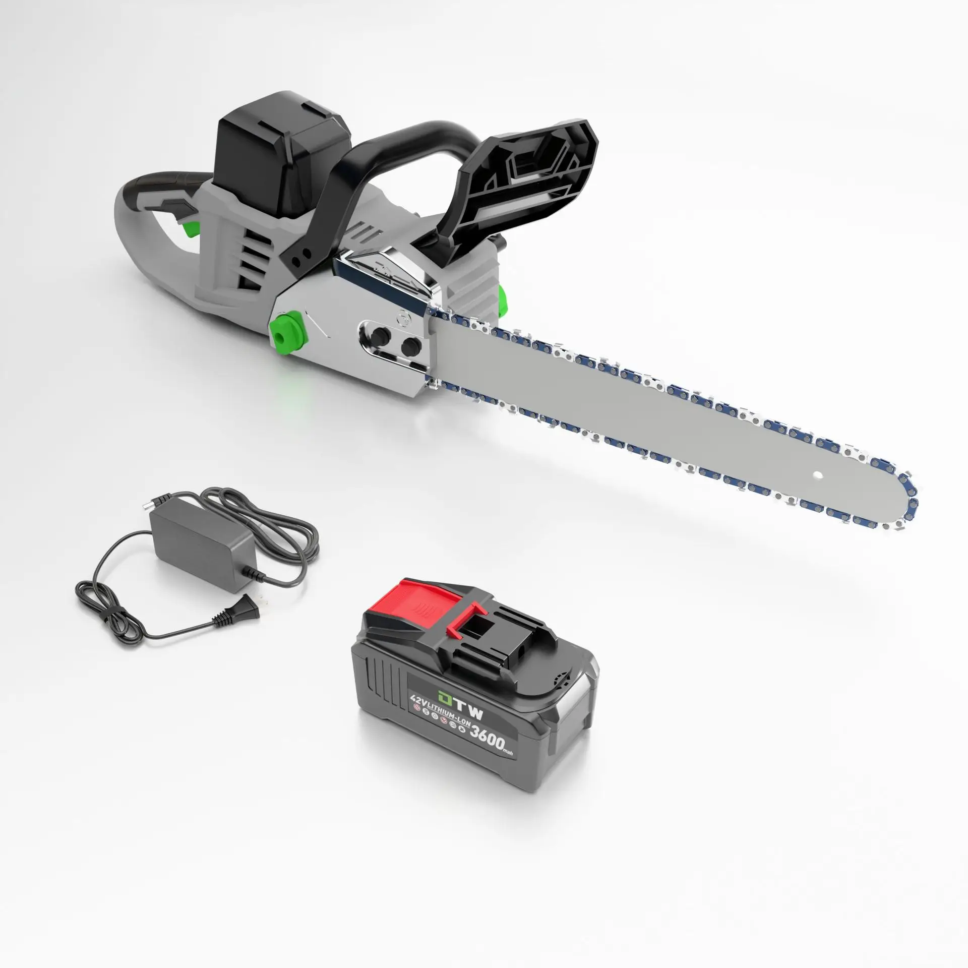 

16-Inch High-Speed Lithium Electric Saw 36-42v High Power 1800w Ultra-High Speed Professional Logging And Tree Felling 체인톱