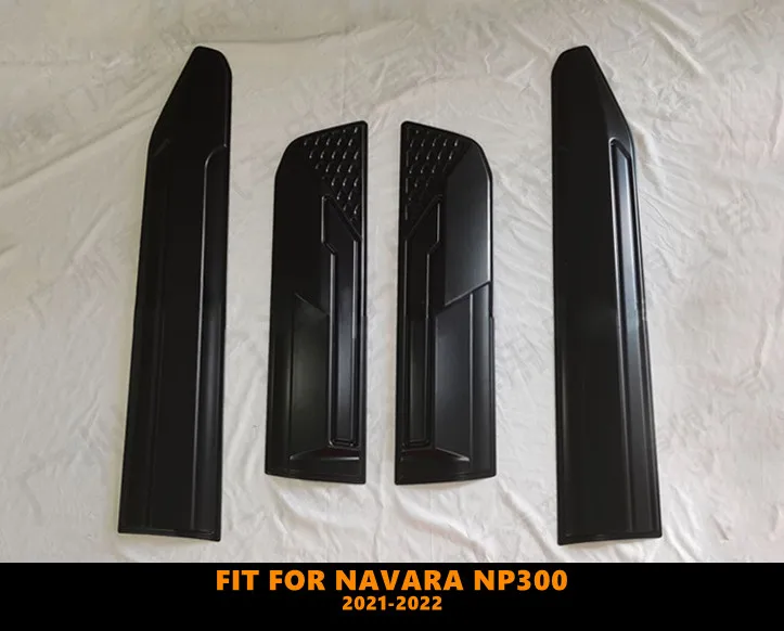 Good Quality Car Side ABS Door Molding Body Strip Streamer Protector Cover Kit Trim Fit For Nissan Navara NP300 2021-2022