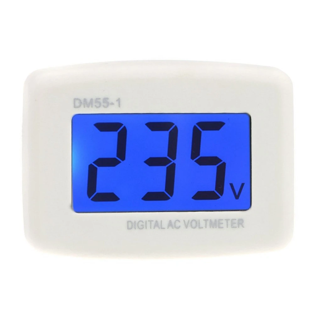 B24B 2 Pcs Accessories: 1 Pcs Solder Lug Terminals IEC 320 C14 EMI Filter & 1 Pcs DM 55-1 LCD Digital Voltmeter US Plug