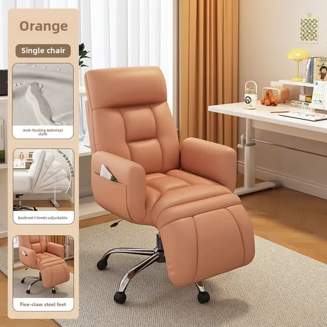 Furniture Computer Chair Home Comfort Lazy Sofa Sedentary Backrest Office College Students Dormitory E-sports Live Broadcast