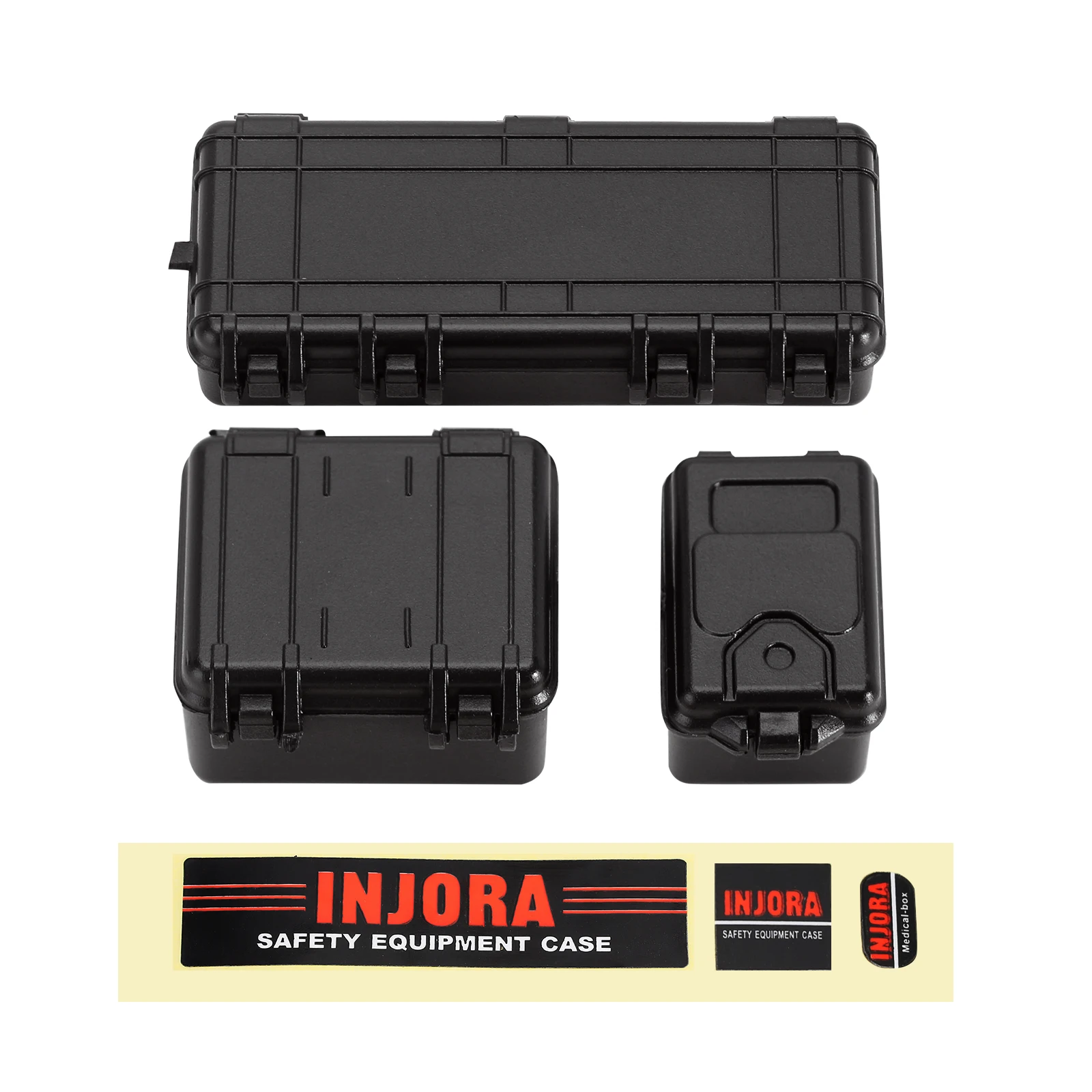 INJORA Scale Mini Storage Box Equipment Case Decoration Accessory for 1/18 1/24 RC Crawler Car Axial SCX24 FCX24 Enduro24 TRX4M