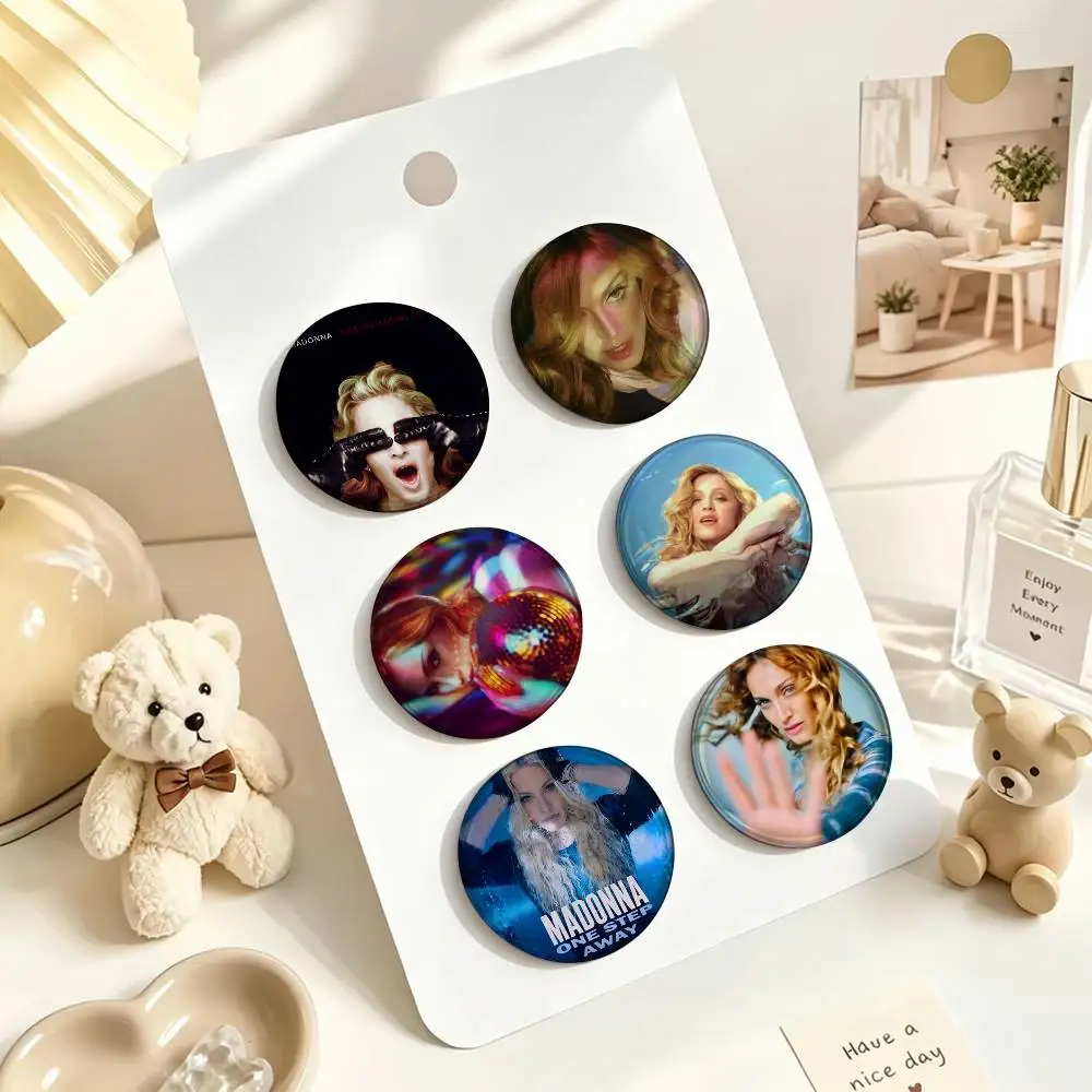 M-Madonna Confessions I Feel So Free  25mm 32mm 44mm 58mm Anime Badges Brooches DIY Pins Decorations Birthday Gifts