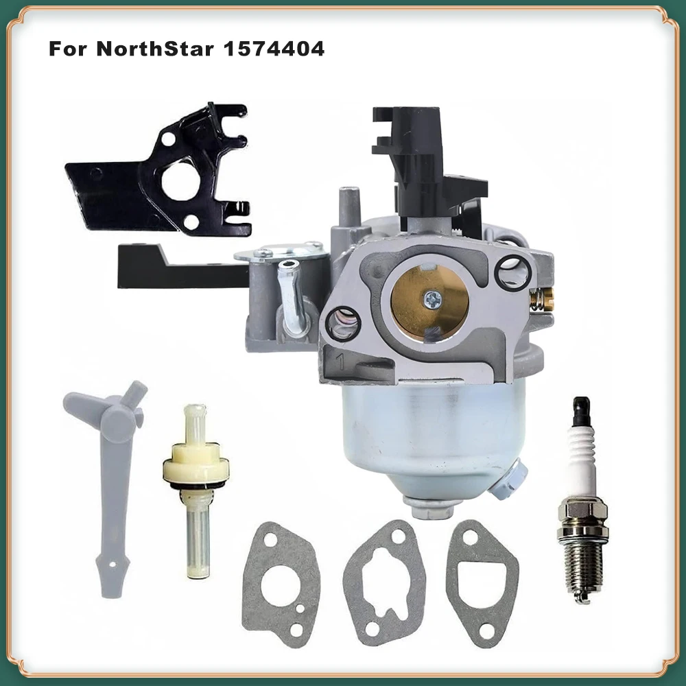 Pressure Washer Carburetor Repair Kit for NorthStar 1574404 Carburetor and Spark Plug for Kohler Engines