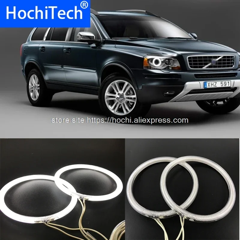 

Для Volvo XC90 2010 2011 2012 2013 HochiTech отличный комплект CCFL «ангельские глазки» ультра яркая подсветка фар