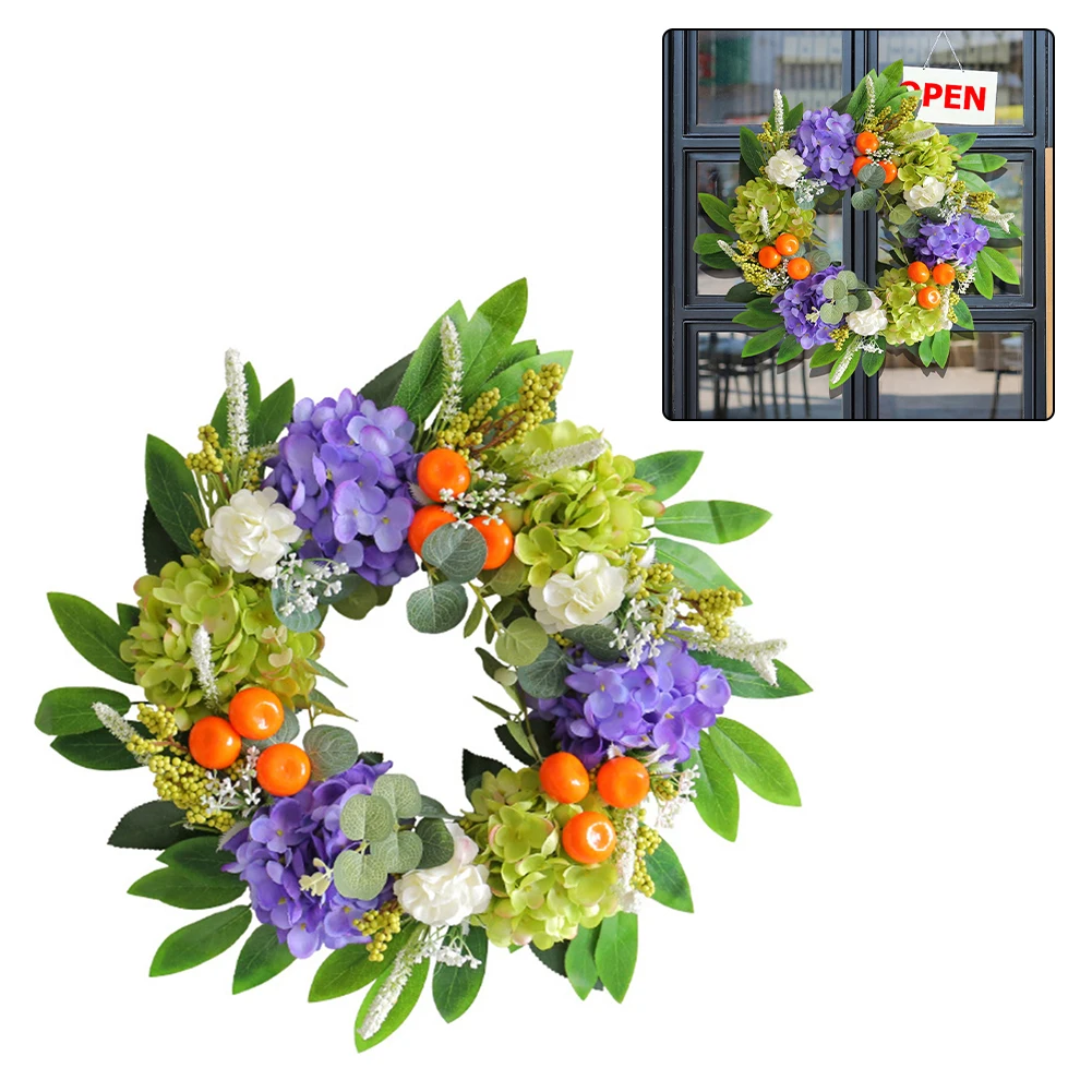 Door Decoration 35*35cm 13.78*13.78in Home Decoration Vibrant Aesthetic Lifelike Appearance Long-lasting Colors