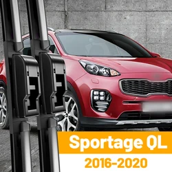 フロントワイパーブレードfor Kia Sportage ql、2016-2020 2017 2018、フロントガラスウィンドスクリーンアクセサリー、26 