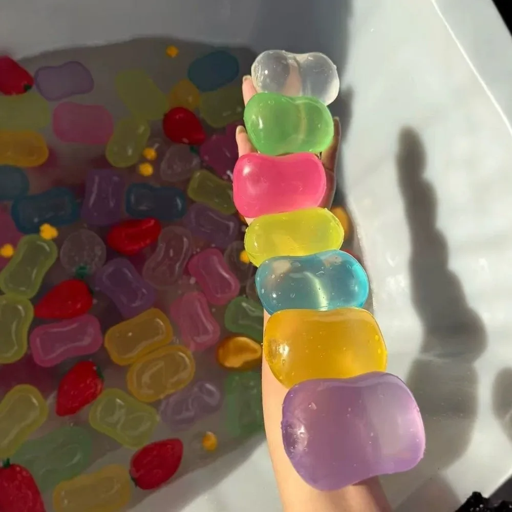 Moldable Soap Squishy Clear Series Coconut Oil Soap Soap Fidget Simulation Soap Hand Squeeze Soap Shaped Fidget Office Worker