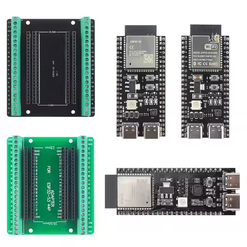ESP32 S3 Development Boards with Expansion Board Kit CP2102 N16R8 N8R2 2.4G Wifi BT Module MCU 44Pin Type-C ESP32-S3