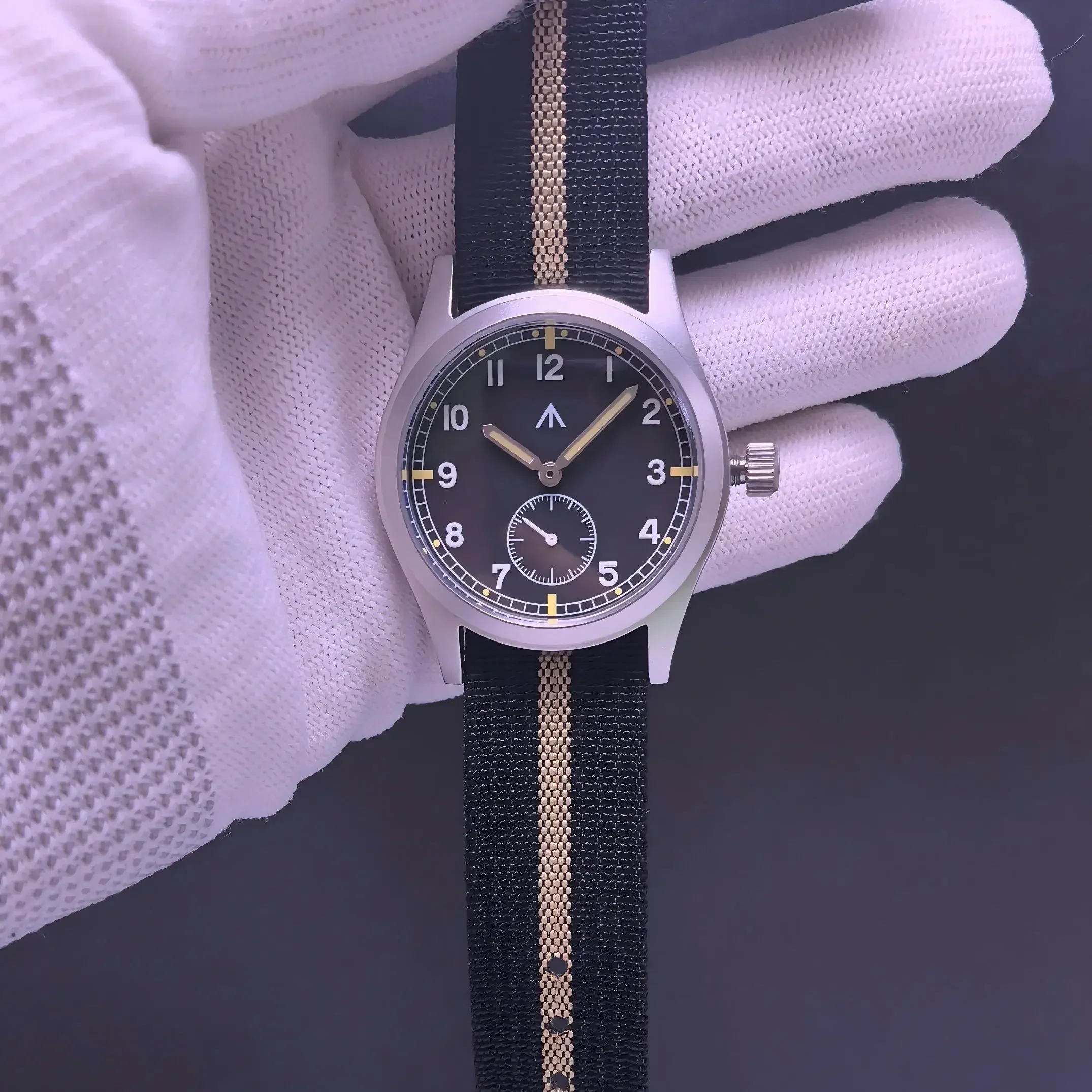 MILITREK 2025 جديد ساعة كوارتز رجالية ميوتا 1L45 37 مللي متر زجاج الياقوت العسكري مضيئة مقاوم للماء الفولاذ المقاوم للصدأ Reloj Hombre