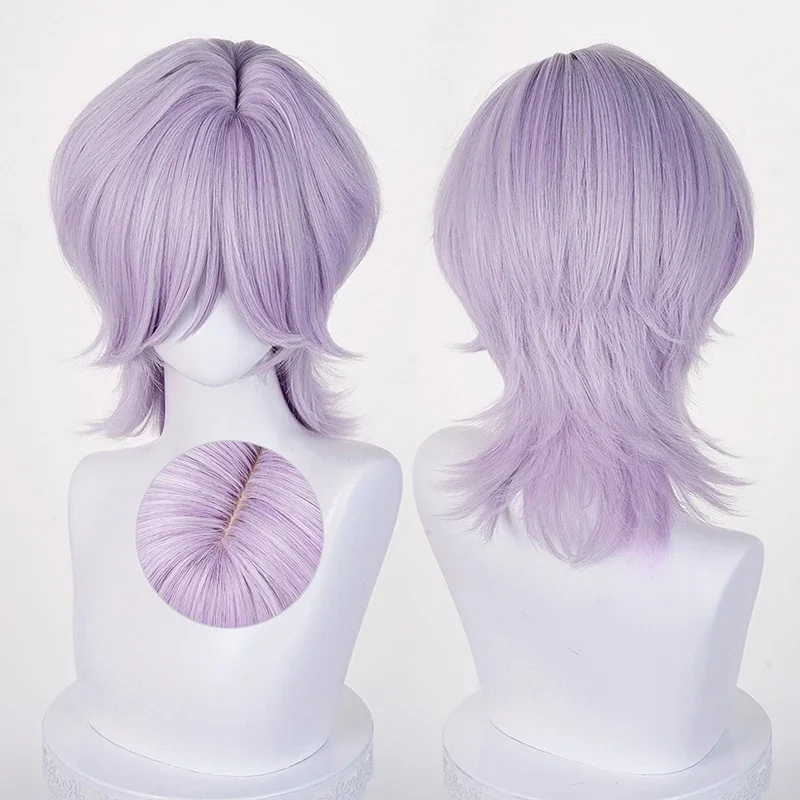 Anime saja meninos jinu bebê abby mistério romance peruca kpop caçadores de demônios homens cabelo curto jinu cosplay perucas livre peruca boné dia das bruxas