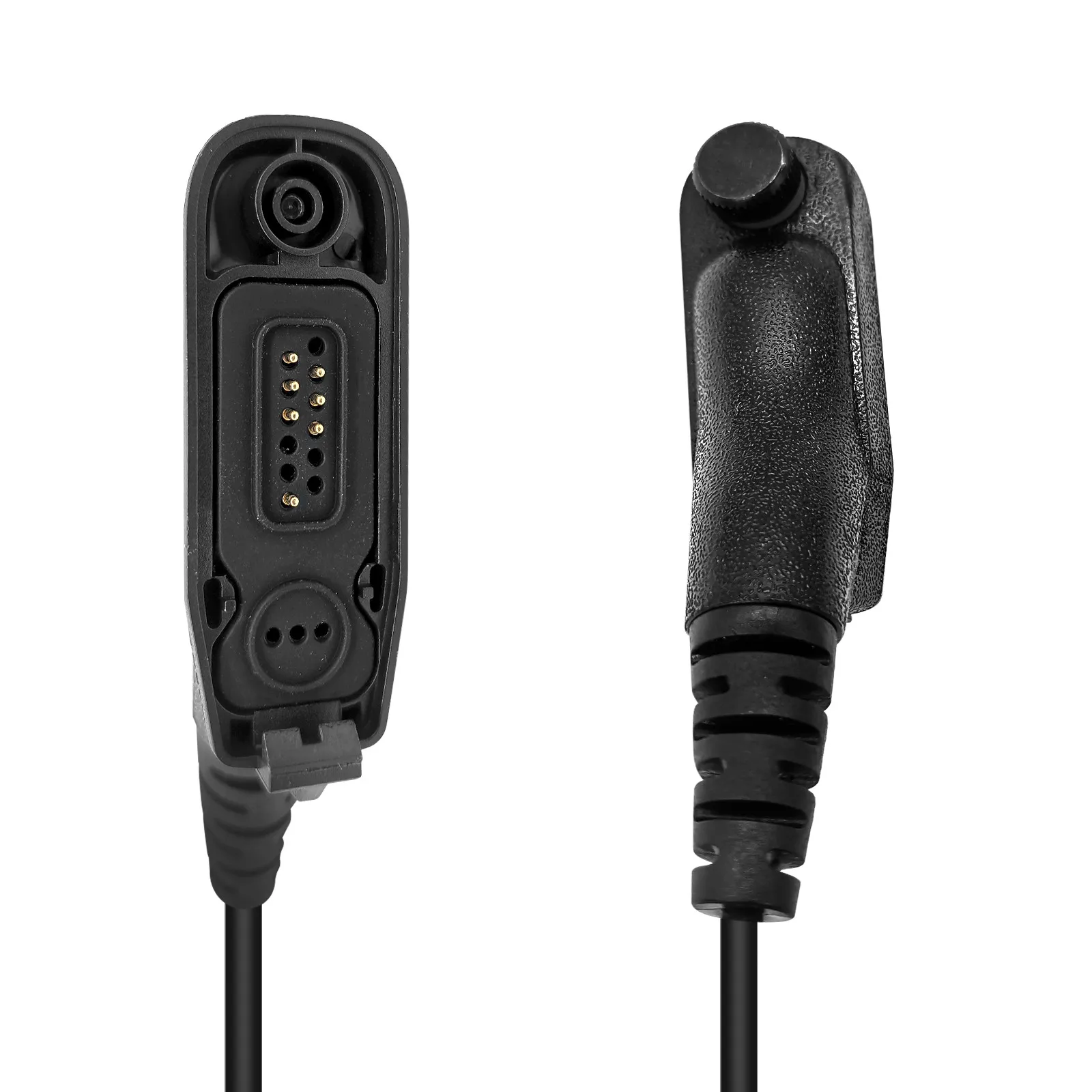 Auriculares tipo G para walkie-talkie, auriculares con micrófono para grandes Motorola XPR6100, XPR6300, XPR6350, XPR6380, XPR6500