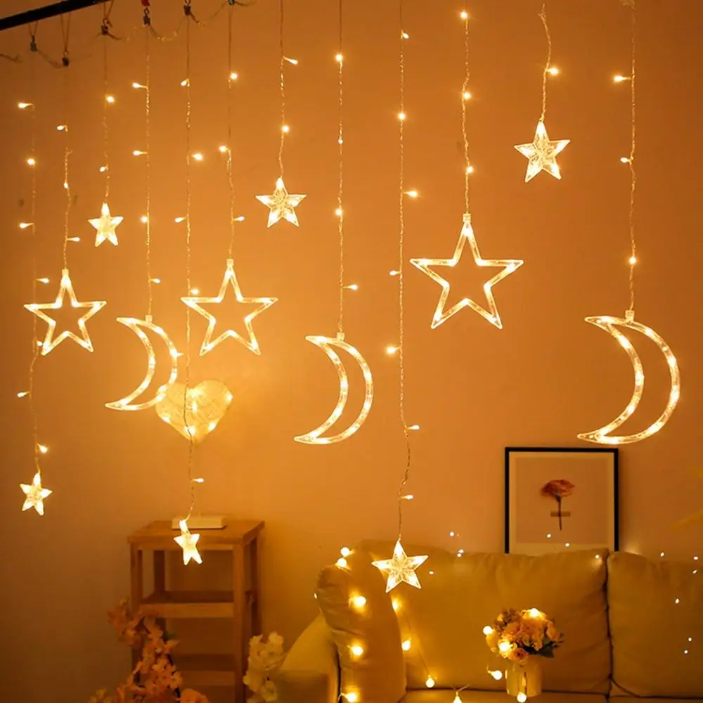 Christmas Led Garland Curtain String Light Merry Christmas Decor For Home 2024 Cristmas Ornament Xmas Navidad Noel Gift New Year