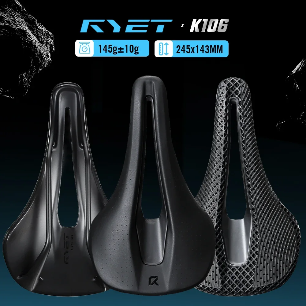 sella-bici-ryet-stampata-in-3d-full-carbonio-sottovuoto-rotaie-ovali-7x9mm-per-mtb-bici-da-strada-e-gravel-componenti-per-sedile-bicicletta