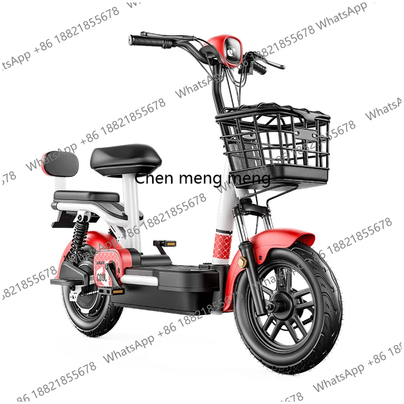 Mountain Snow Bike Lithium Battery Helps Men and Women with Variable Speed Commuting Lightweight Battery Electric Bike