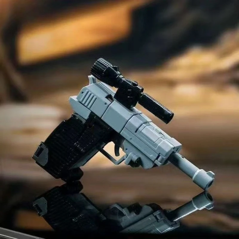 변신 장난감 MINI-08 MINI08 소형 비율 권총 메가트론 디스트로이어 액션 캐릭터 오리지널 박스 모델 컬렉션 선물