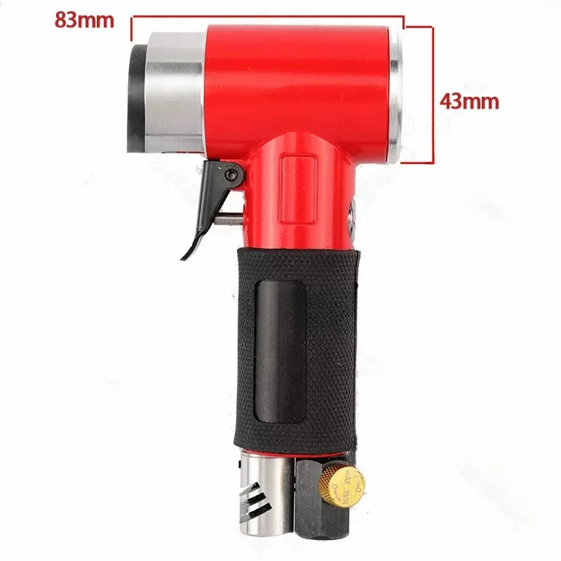 Pneumatic polishing machine 1 inch 2 inch 3 inch eccentric straight sandpaper core grinder small waxing grinder