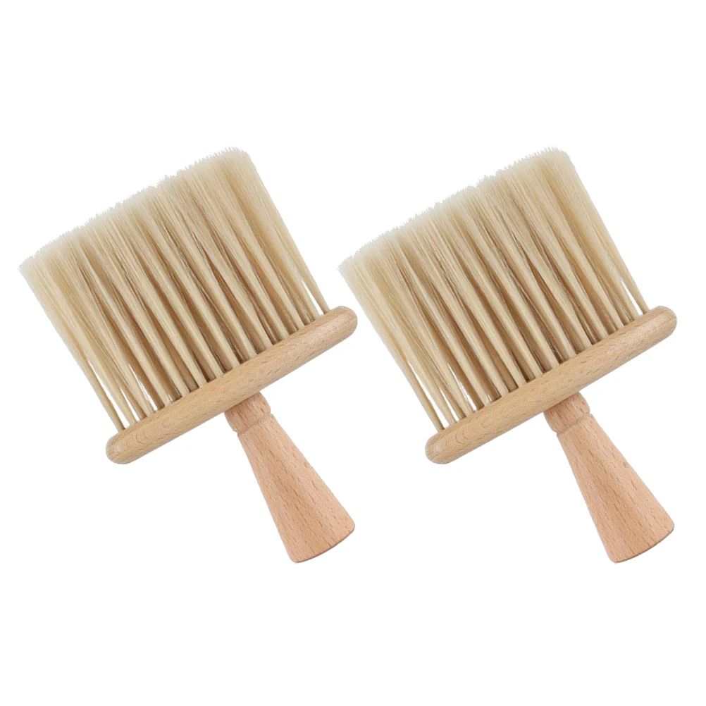 

2pcs Vent Cleaner Small Size Ergonomic Car Air Outlet Brush Handle Fiber Brush for Auto Detailing Dust Cleaning Tool