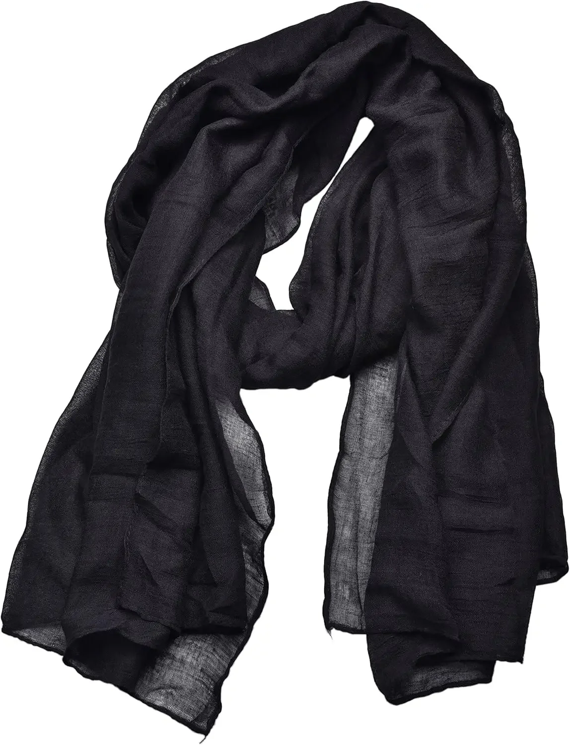 

Elegant Women's Lightweight Cotton Scarf for Casual Daily Wear