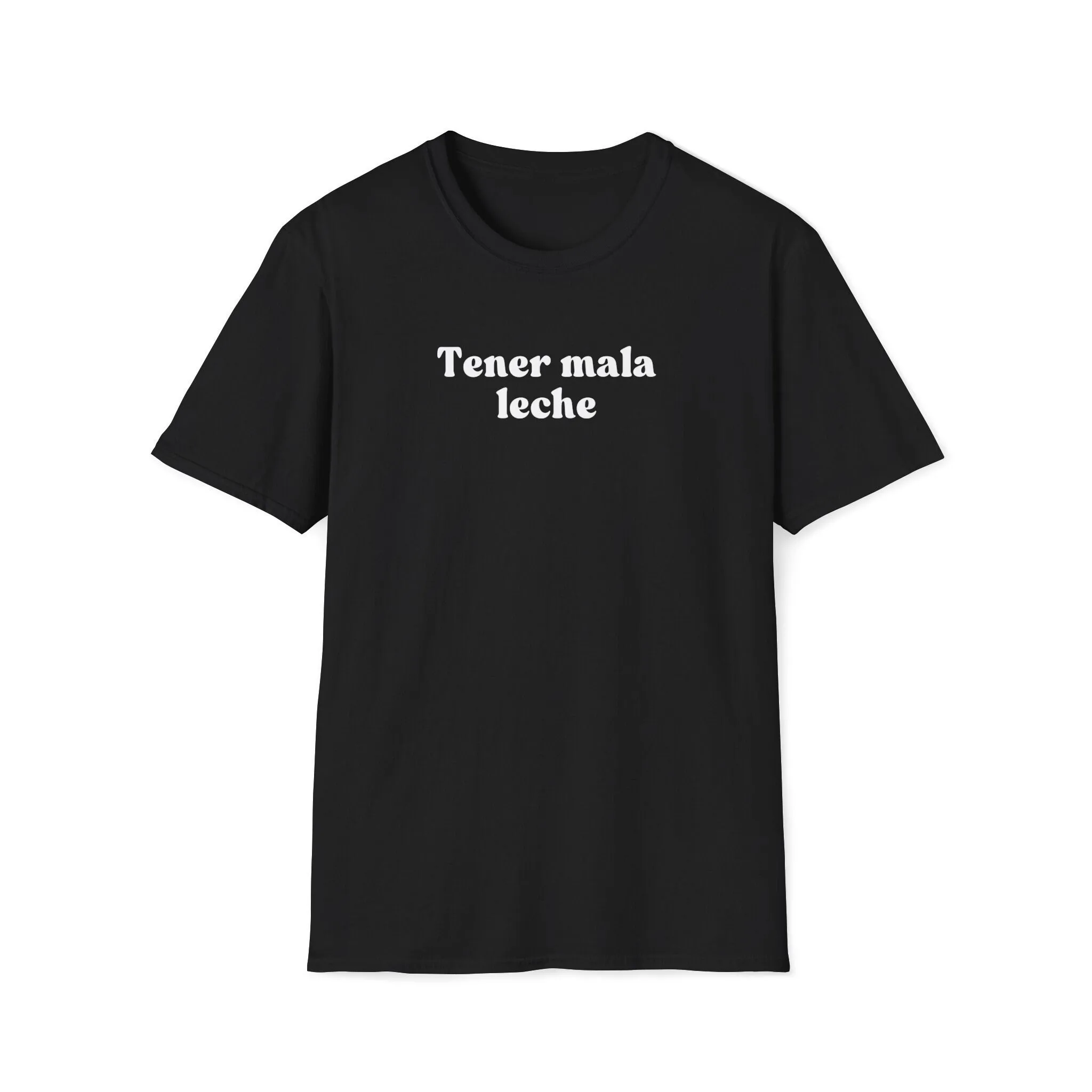 Tener Mala Leche T Shirt Spanish Spain Quote Sayings Slogan Minimalist Statement