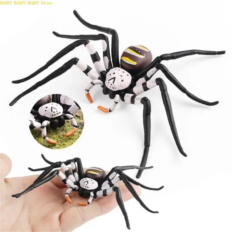 Q81A Spiders Scarab Toy Perfect for Role Playing and Pretend Play Hand Painted Figurine Scarab