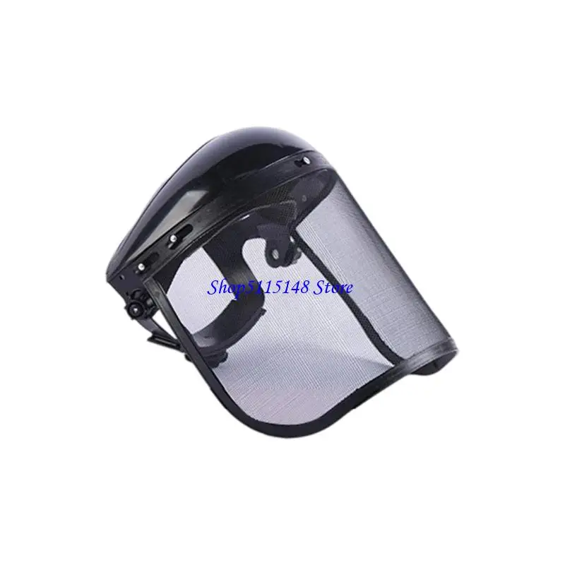 용접 및 철거 작업 조절 가능한 안전 헬멧을위한 F3MA 보호 페이스 마스크