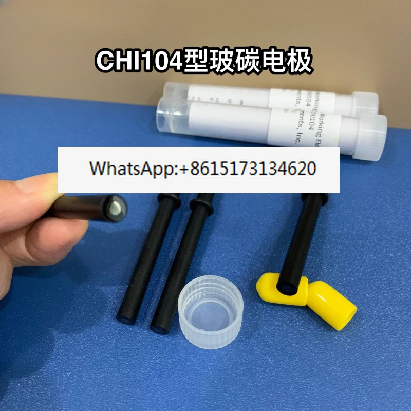 CHI104 3mm Glassy Carbon Electrode for Electrochemistry Ultrasonic Cleaning, Fast Charging Engineering