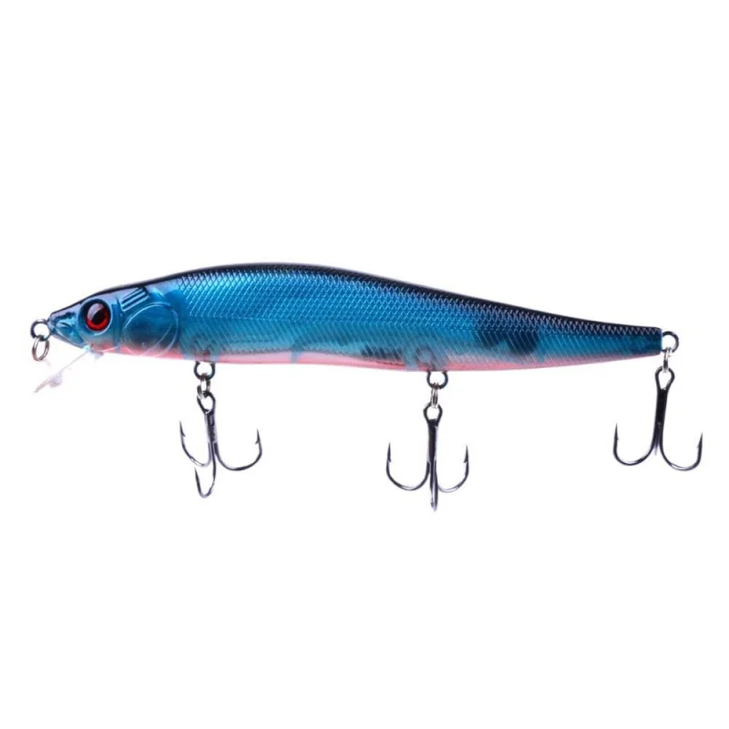 ,Gefälschter Köder-Angelköder, neuer großer Köder, schwimmender Minnow-Angelköder, 14 cm-19 GPlastic BaitfishingLuya-Köder