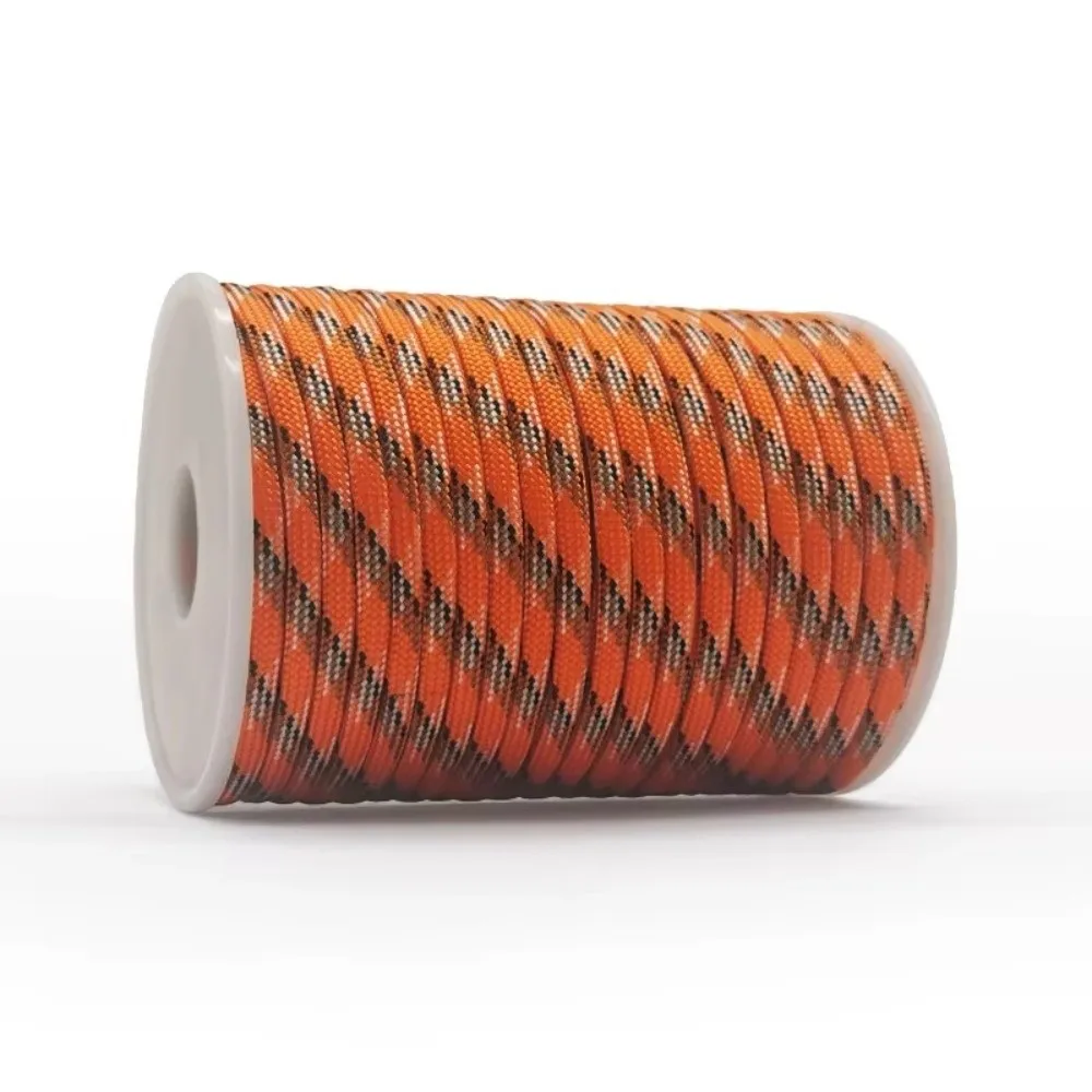 7 Strand 4mm Parachute Rope Handmade Braiding Ultra Stron DIY Bracelet Cord Clothesline Pet Collar Umbrella String