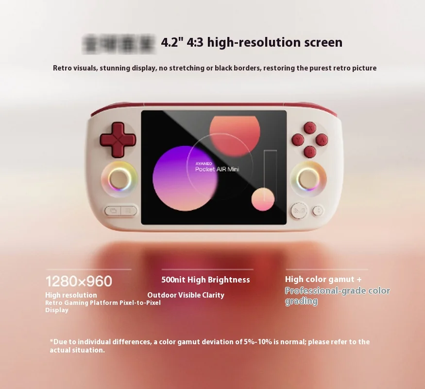 AYANEO Pocket AIR Mini Retro Handheld Game Players Android Game Controller 4500mah Gamepad MTK Helio G90T Layar 4.2 inci Hadiah