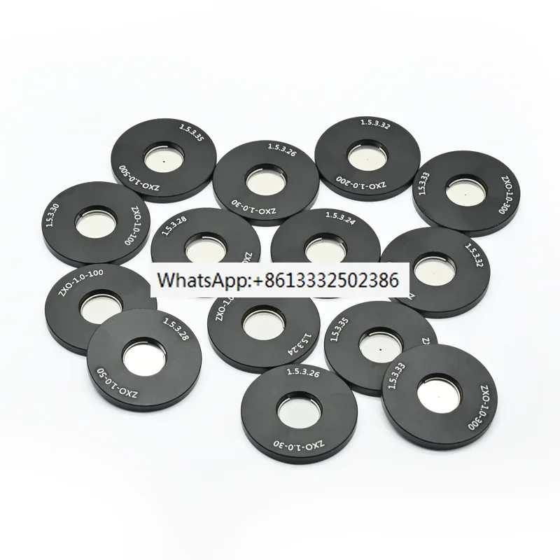 

Precision pinhole diameter φ 30/40/50um/75 micron spatial filter system accessories